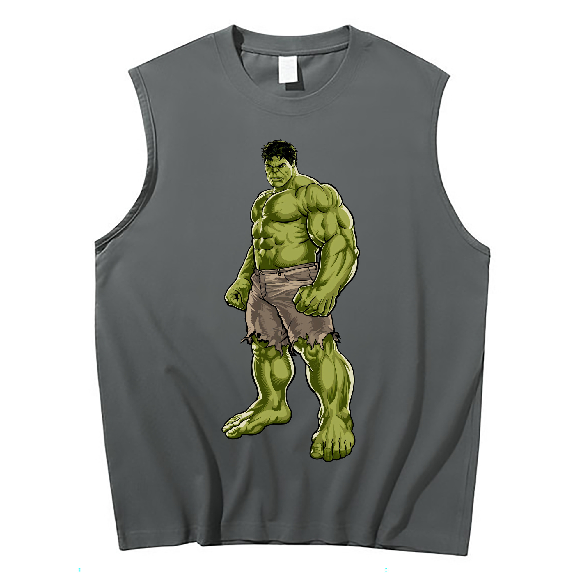 （画像用） アベンジャーズ The Avengers コットン100％タンクトップ（フロントプリント）